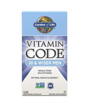 Vitamin Code RAW Men 50 - pro muže po padesátce - 120 kapslí